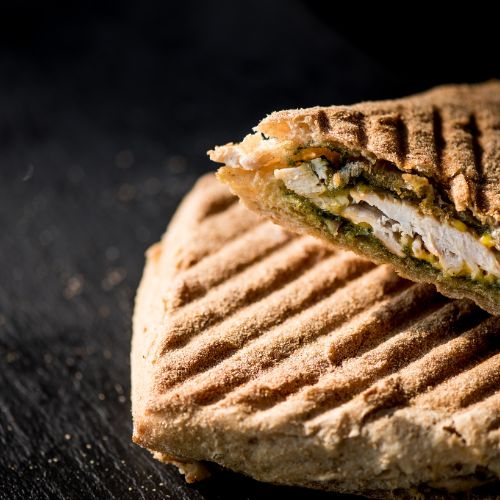 Chicken pesto panini 500 x 500px